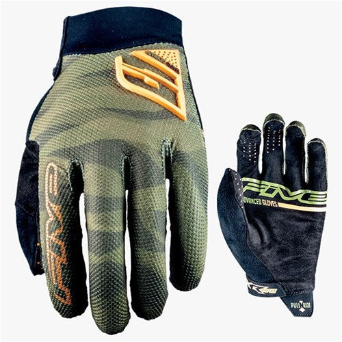 FIVE XR-PRO Full Finger Gloves - Camo Khaki