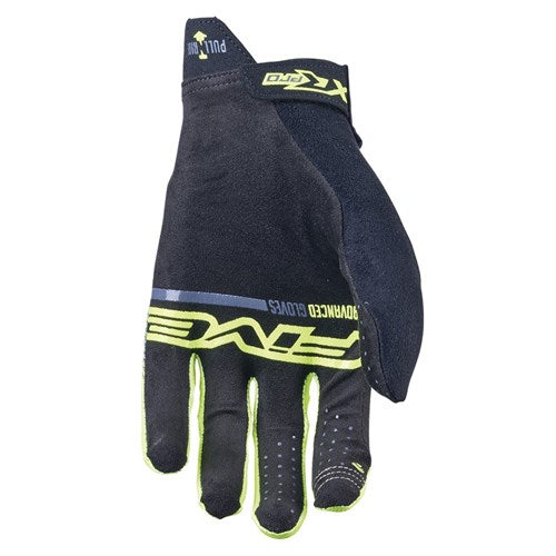 FIVE XR-Pro Full Finger Gloves - Black/Fluro Yellow