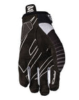 FIVE Race BMX Full Finger Gloves - Black/White