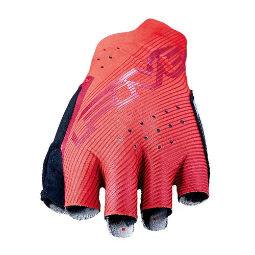 FIVE RC-Pro Half Finger Gloves - Red