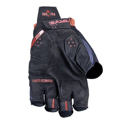 FIVE RC-Gel Half Finger Gloves - Red