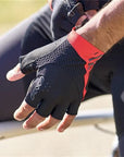 FIVE RC-Gel Half Finger Gloves - Red