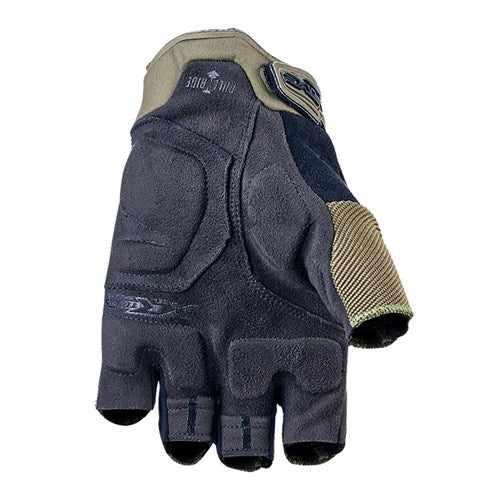FIVE RC-Trail Gel Half Finger Gloves - Khaki