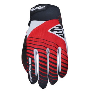FIVE Race BMX Kid Full Finger - Red