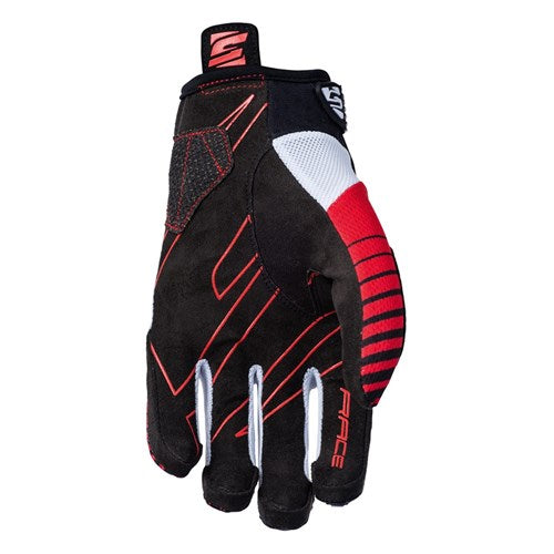 FIVE Race BMX Kid Full Finger - Red