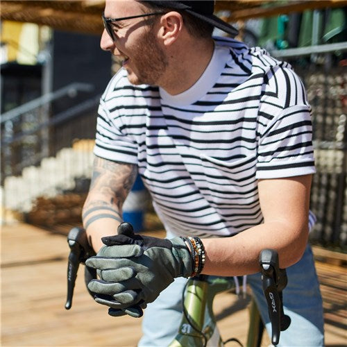 FIVE STATEN Full Finger Gloves - Black