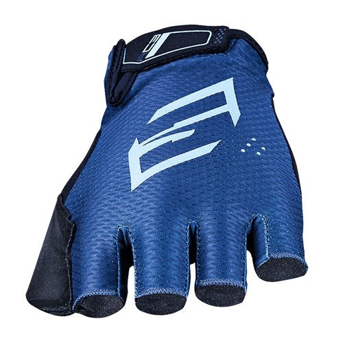 FIVE RC3 Gel Half Finger Gloves - Blue