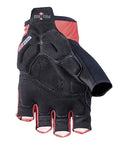 FIVE RC3 Gel Half Finger Gloves - Red