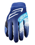 FIVE XR-Lite Full Finger Gloves - Stripes Blue