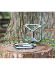 FUNN Python V2 Flat MTB Alloy Pedals - Grey