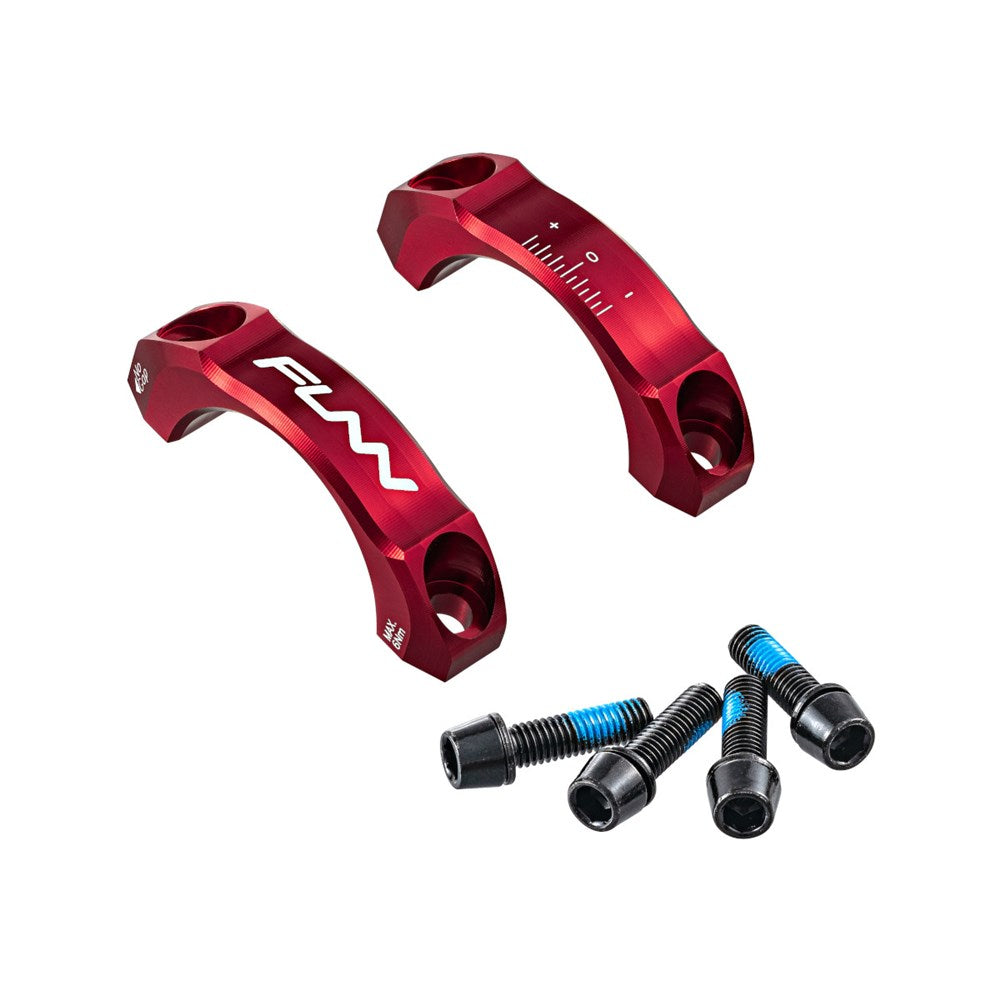 FUNN Equalizer Stem Replacement Face Plate 35mm Stem - Red