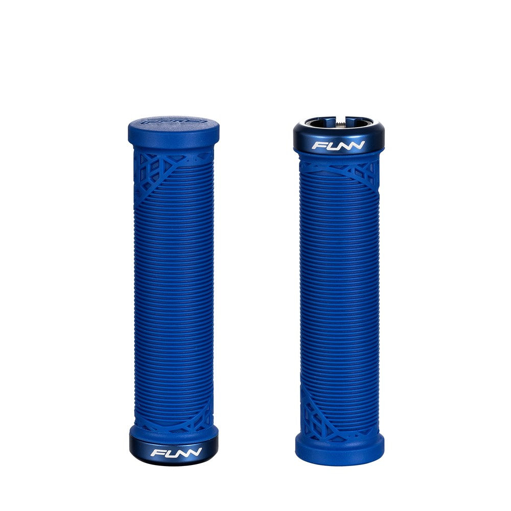 FUNN Hilt Junior Lock-On Grips - Blue