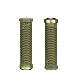 FUNN Hilt Junior Lock-On Grips - Olive Green