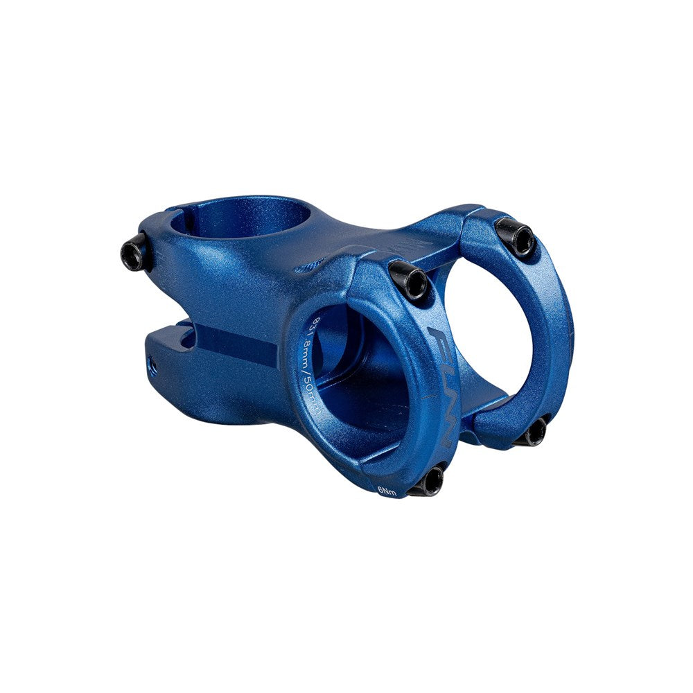 FUNN Nixie Stem 31.8mm Clamp 50mm Length - Blue