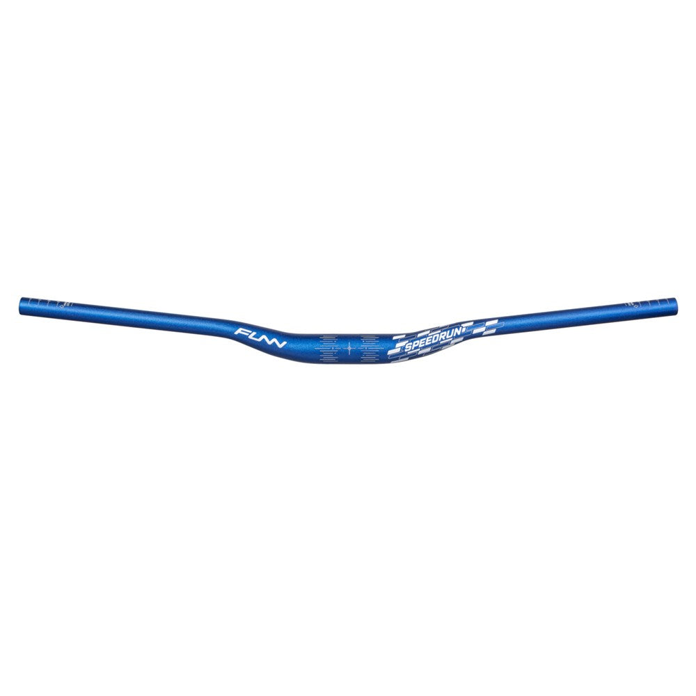 FUNN Speedrun Junior Handlebar 31.8mm Diameter 680mm Width 20mm Rise - Blue