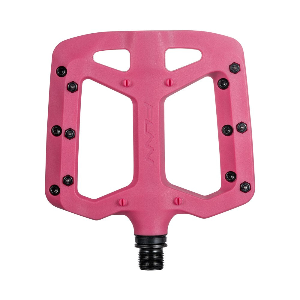 FUNN Taipan Large Flat MTB Pedals With Composite Platform - Pink
