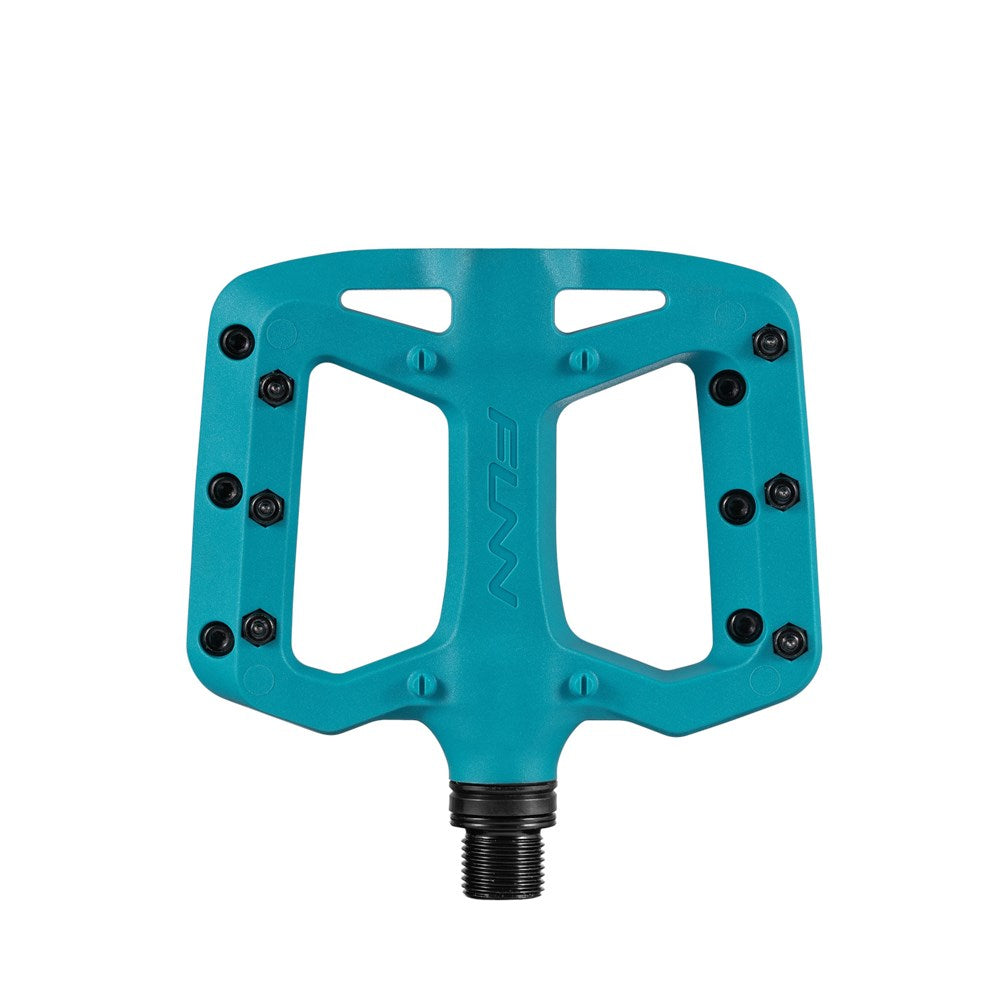 FUNN Taipan S Junior Flat MTB Pedals With Composite Platform - Turquoise
