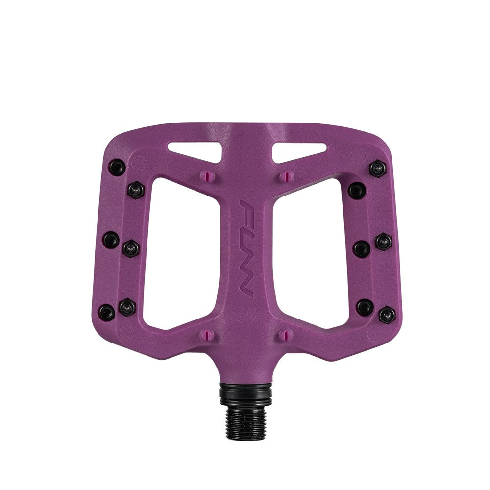 FUNN Taipan S Junior Flat MTB Pedals With Composite Platform - Purple