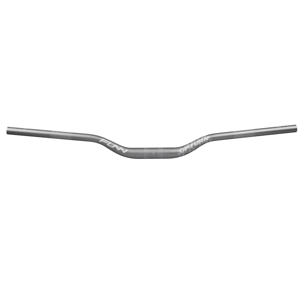 FUNN Upturn High Riser Handlebar 35mm Diameter 800mm Width 75mm Rise - Grey
