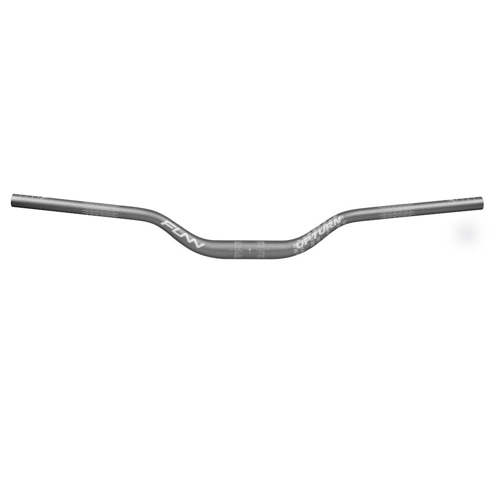 FUNN Upturn High Riser Handlebar 31.5mm Diameter 785mm Width 55mm Rise - Grey