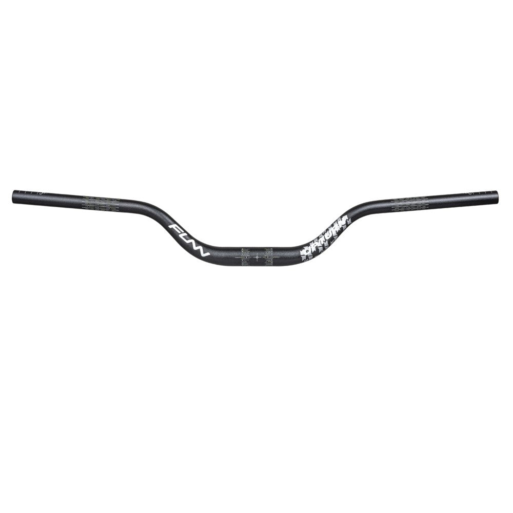 FUNN Upturn High Riser Handlebar 31.5mm Diameter 785mm Width 75mm Rise - Black