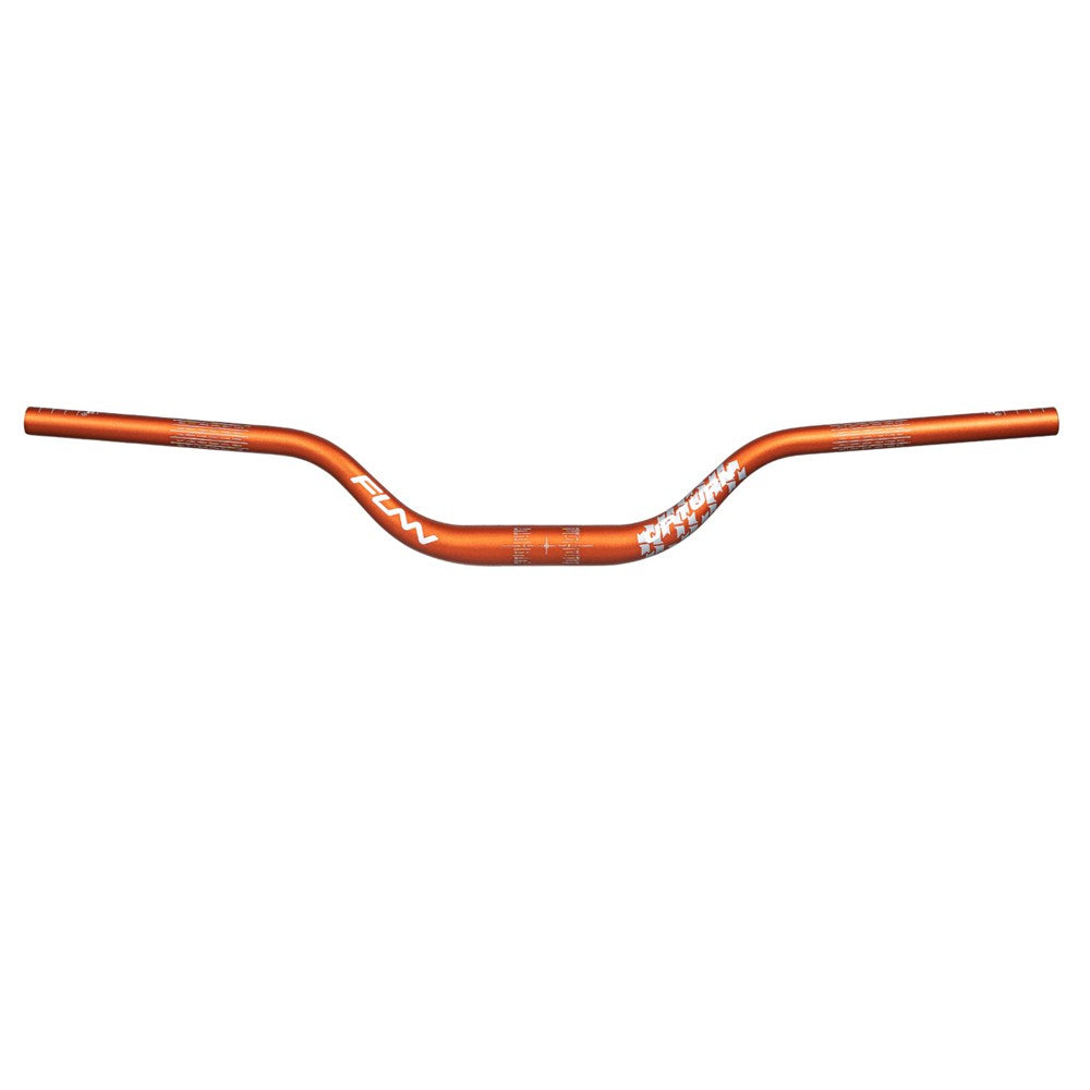 FUNN Upturn High Riser Handlebar 31.5mm Diameter 785mm Width 75mm Rise - Orange