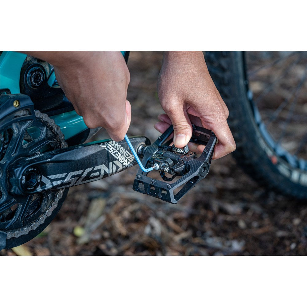 FUNN Ripper V2 Enduro MTB SPD Double Sided Clipless Pedal Pair - Black