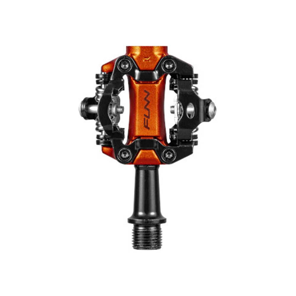 FUNN Tactic SPD Clipless XC Pedals - Orange