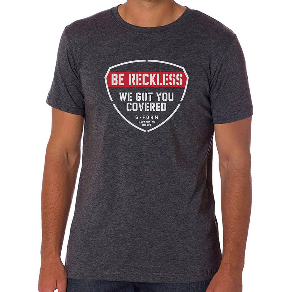 G-Form Reckless Short Sleeve T-Shirt - Heather Charcoal