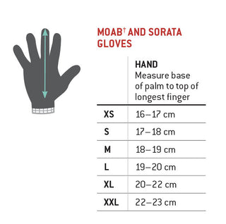 G-Form Sorata Trail Glove - Black/Neon