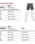 G-Form Women's Pro-X3 Bike Shorts Liner - Black