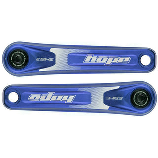 Hope Crankset E-Bike No Spider Narrow - 155mm Blue