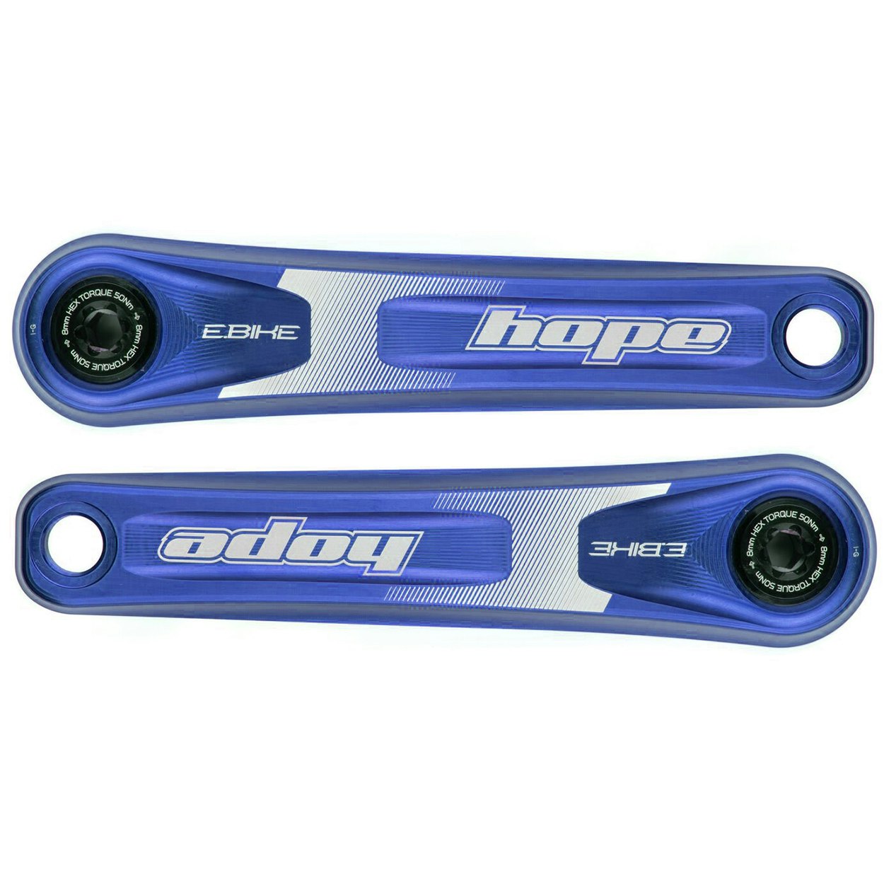 Hope Crankset E-Bike No Spider Specialized - 165mm Blue