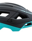 Adura Ascent+ Shield-X Helmet - Matte Black/Turquoise