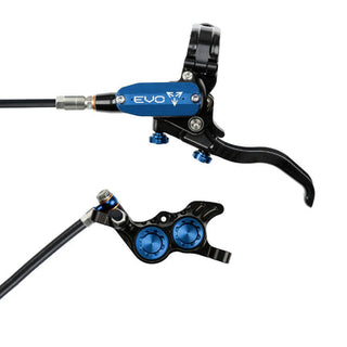 Hope Tech Evo GR4 Brake -  Black / Blue - Rear Black Cable