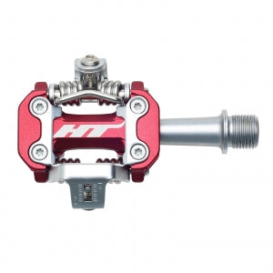 HT M2 Pedals (Alloy/CNC CRMO) - Red