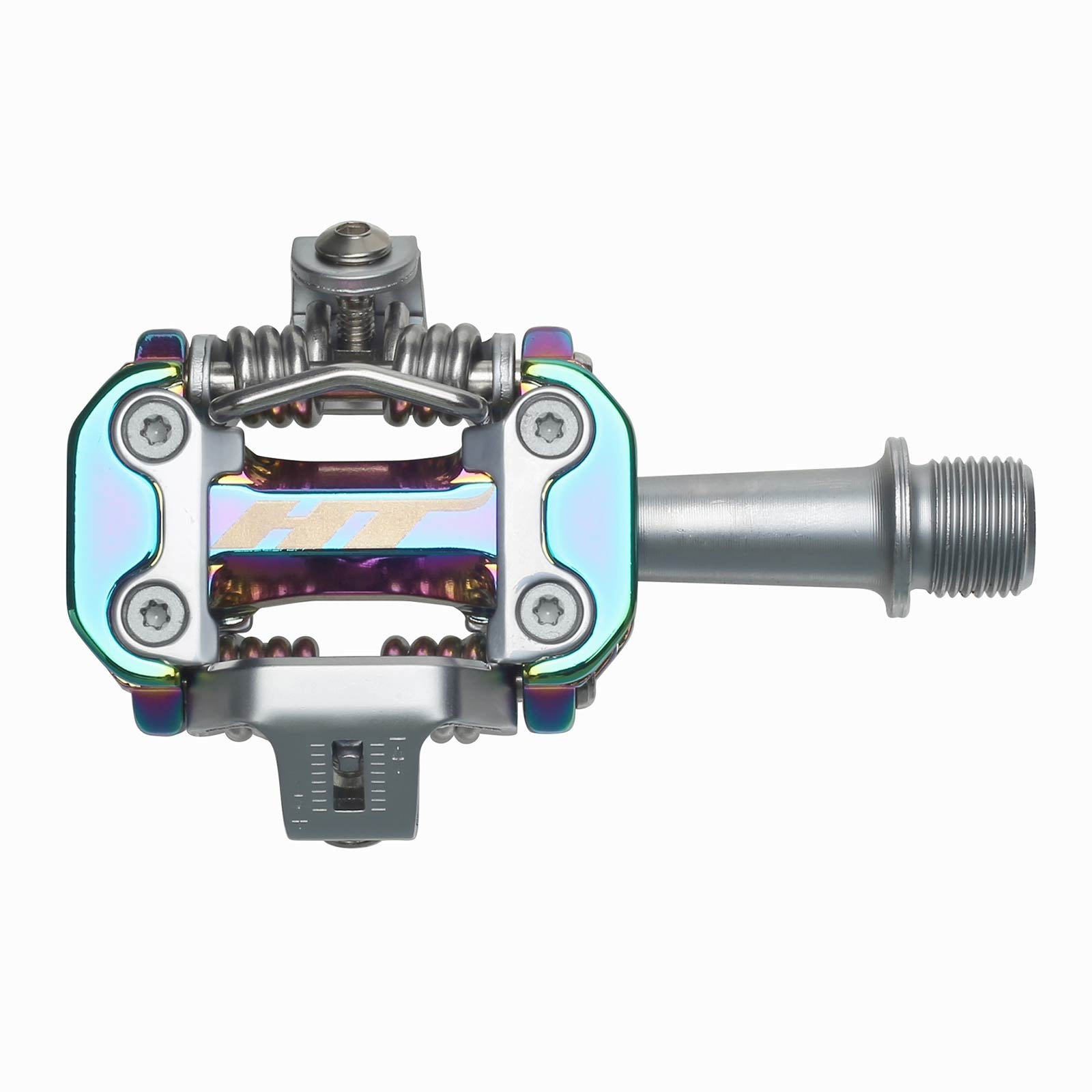 HT M2 Pedals (Alloy/CNC CRMO) - Turq