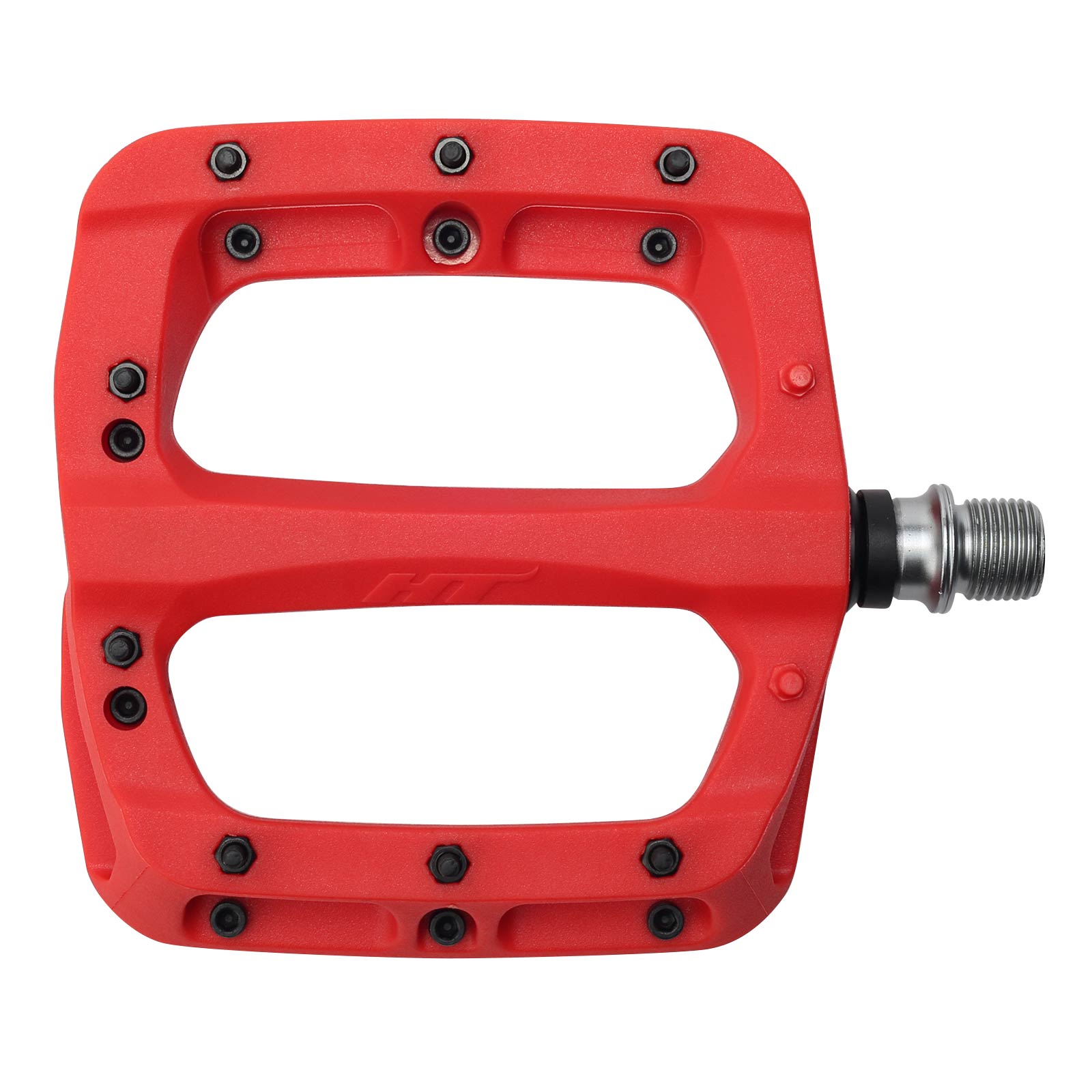 HT PA03A Pedals (Nylon/CNC CRMO) - Red