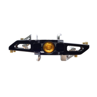 HT T2T Clipless MTB Pedals (Alloy/CNC Ti - 80kg rider max) - Black