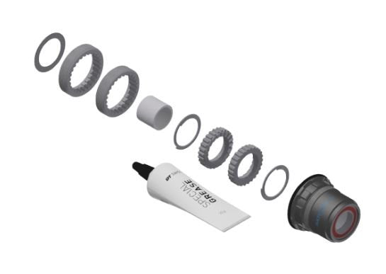 DT Swiss Upgrade Kit 3-Pawl to Ratchet LN XD Steel