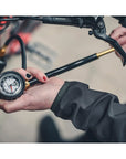 Lezyne Shock Drive 400Psi Guage - Bl