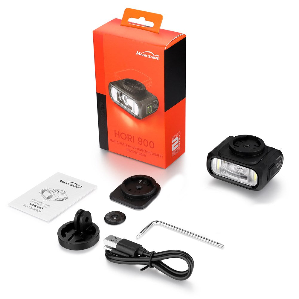 Magicshine Hori 900 Front Light Dual Mounting FTR LightSync