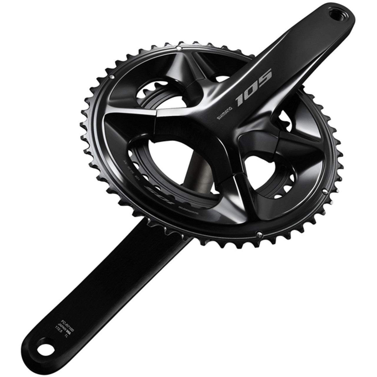 Shimano 105 FC-R7100 170mm 52/36T 12 Speed Crankset