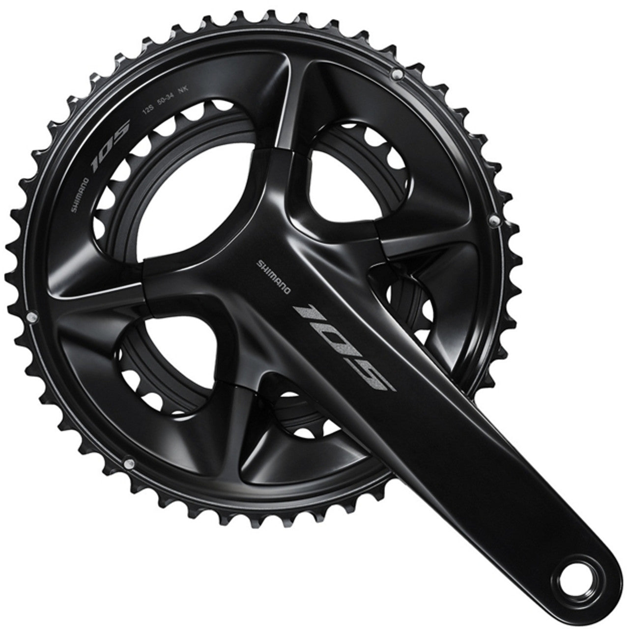 Shimano 105 FC-R7100 160mm 52/36T 12 Speed Crankset
