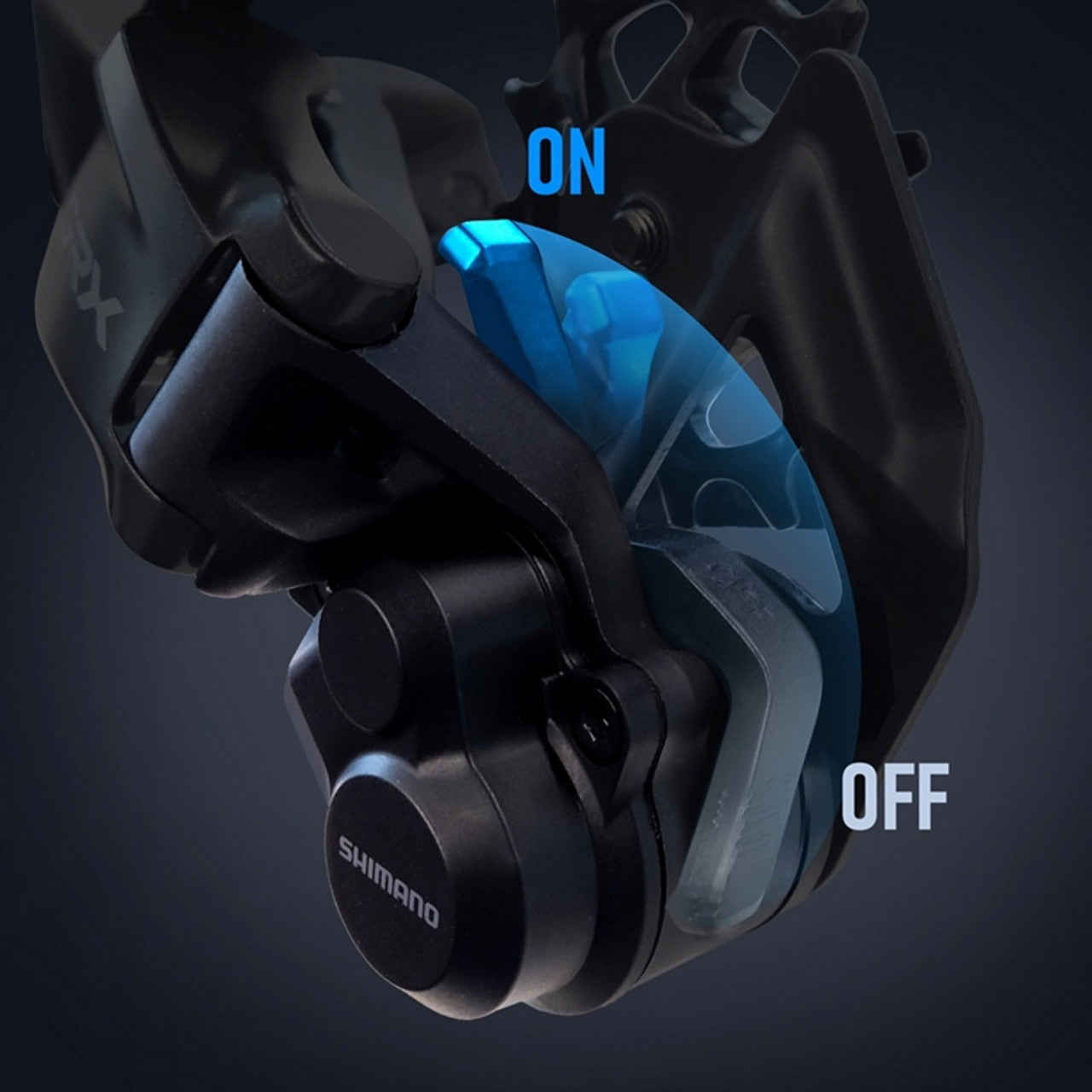 Shimano GRX RD-RX820 Rear Derailleur Shadow 2x12
