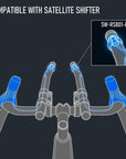 Shimano GRX ST-RX825 Right Di2 Shift-Brake Lever With WBR-RX820 Hydraulic Front Disc Brake