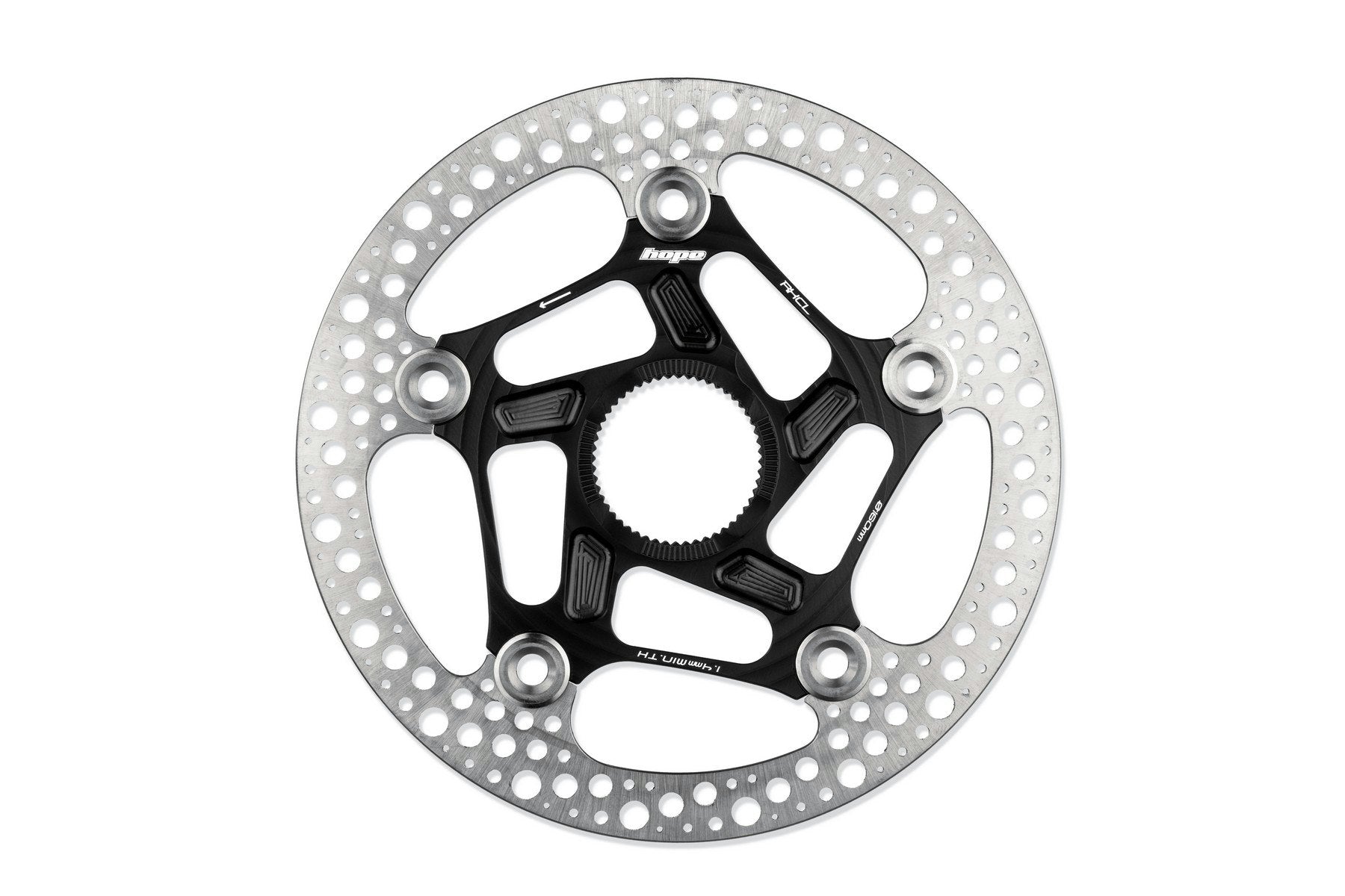 Hope Road Rotor Floating CL 140mm - Black