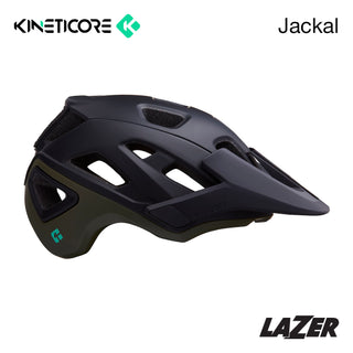 Lazer Jackal KinetiCore Helmet - Matte Blue Green