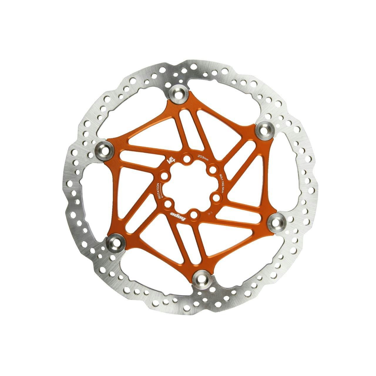 Hope Floating V4 Disc (New) - 203mm Orange