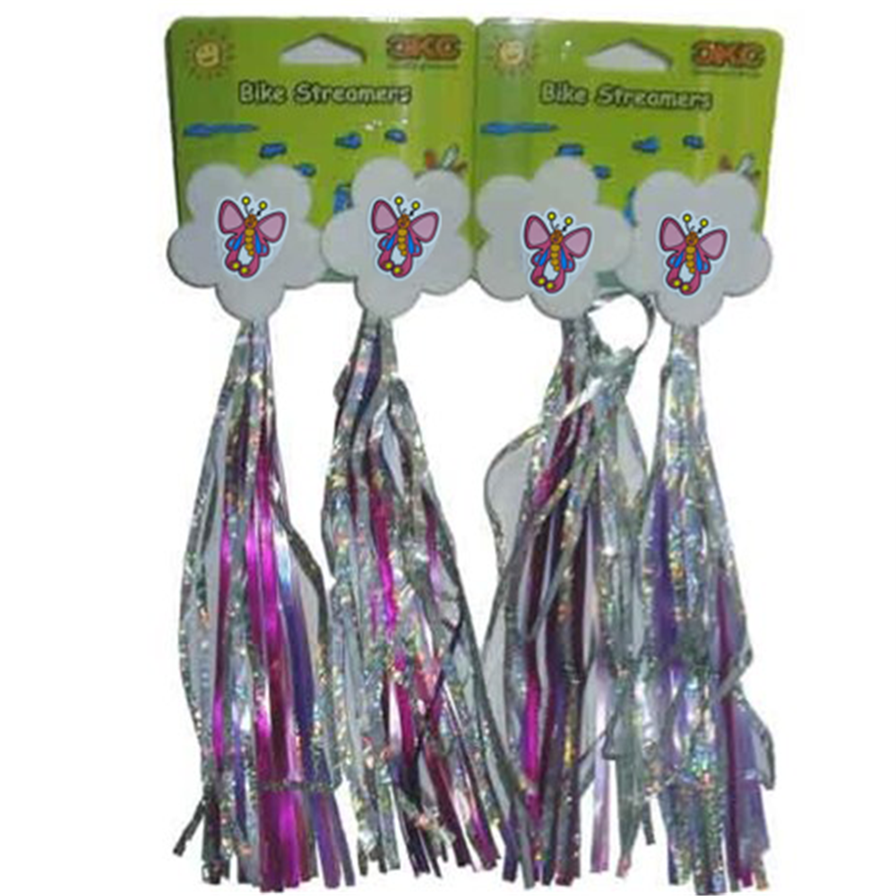 QBP Kids Bike Streamers – Pink/Purple